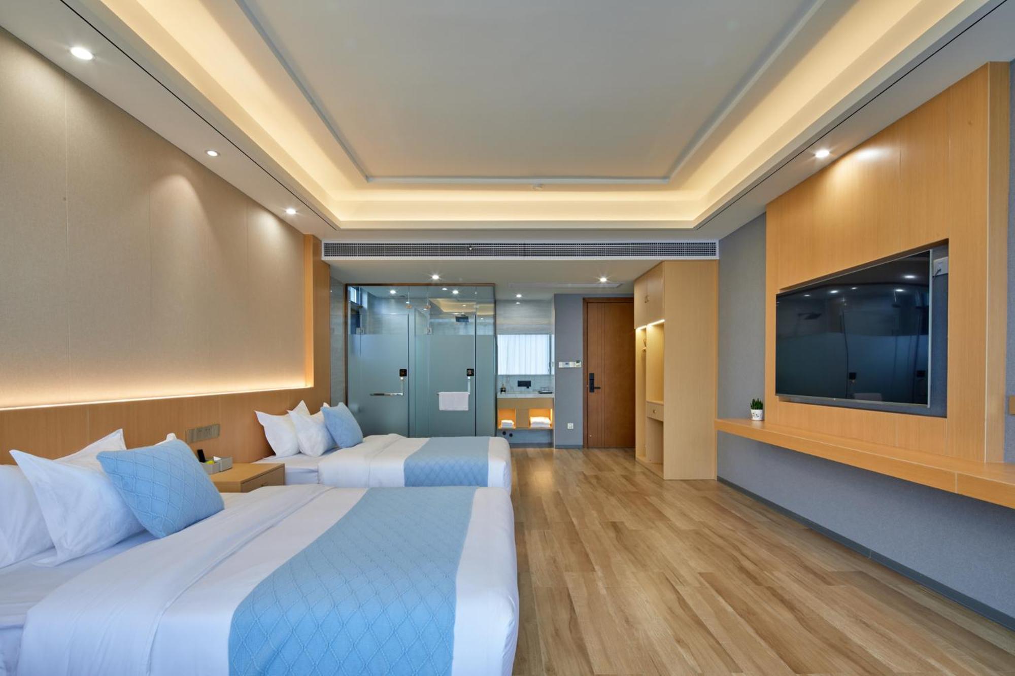 Yangshuo Fortune Lake Inn- One Way Free Pick Up From Airport Or Ts Over 3 Nights Exterior foto